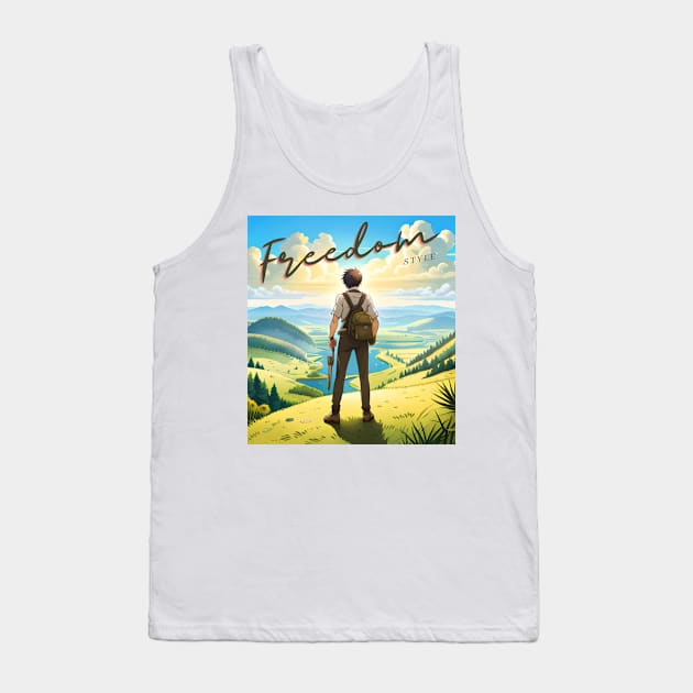 Libertad Tank Top by Jeanpy Shop